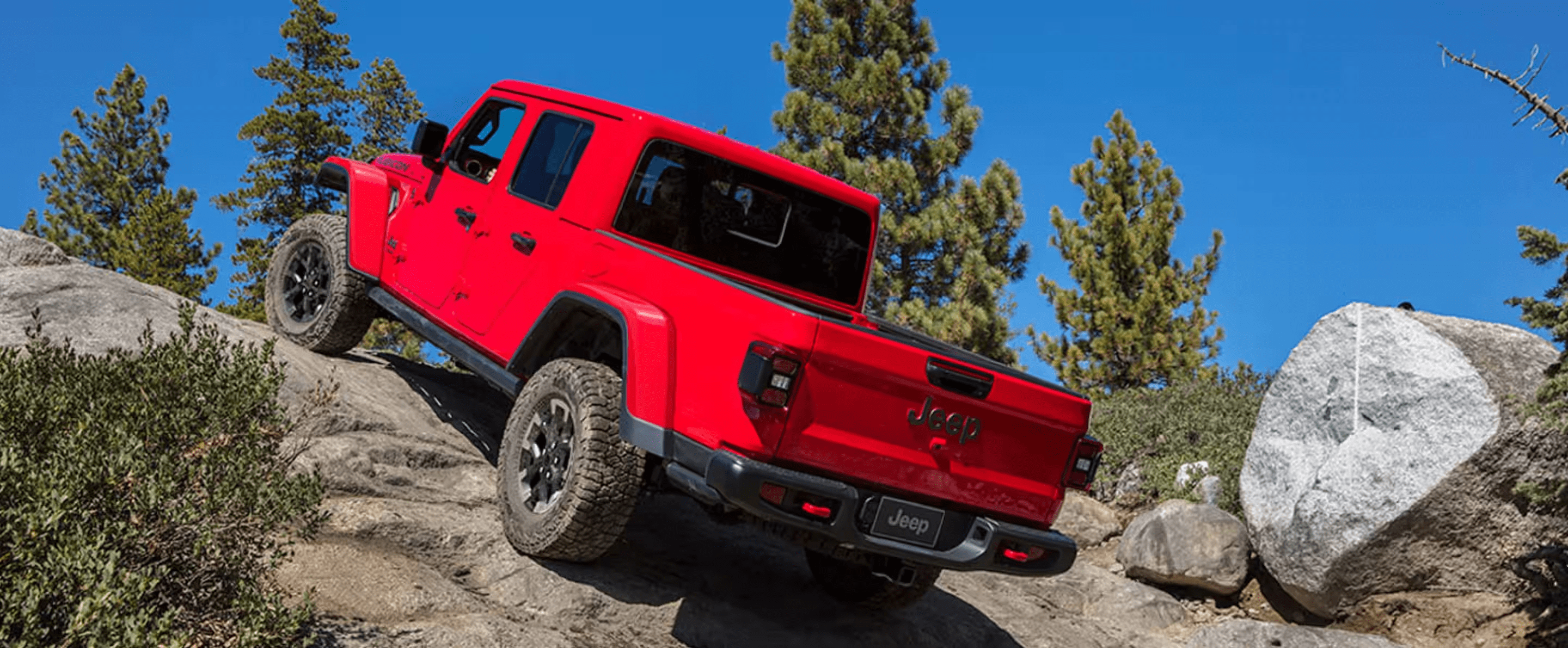Red Jeep Gladiator
