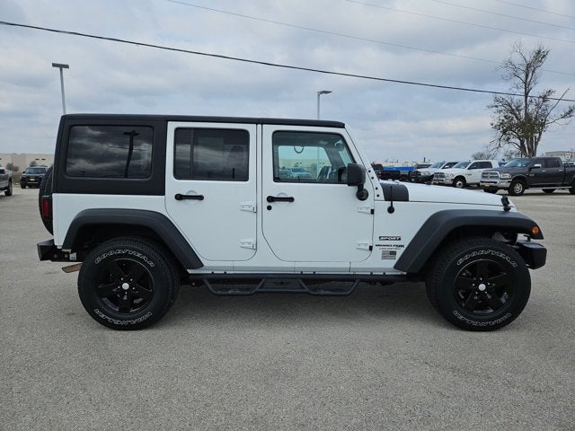 Used 2018 Jeep Wrangler JK Unlimited Sport S with VIN 1C4HJWDG8JL930867 for sale in Seguin, TX