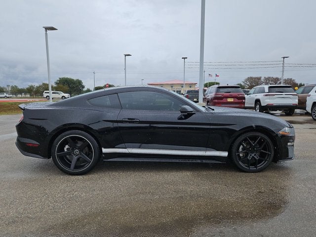 Used 2018 Ford Mustang EcoBoost with VIN 1FA6P8TH8J5108284 for sale in Seguin, TX