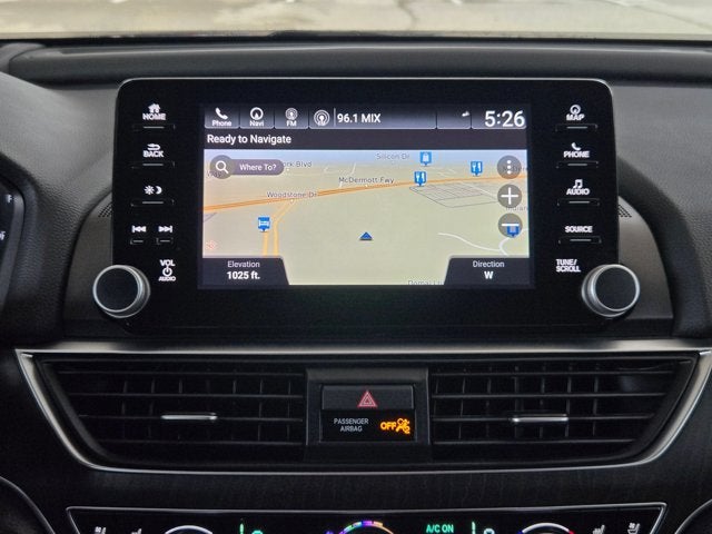 2019 Honda Accord Sedan Touring 2.0T Auto
