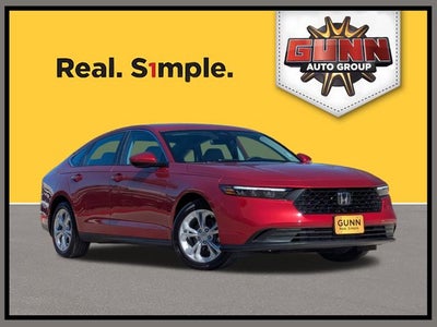 2025 Honda Accord Sedan LX