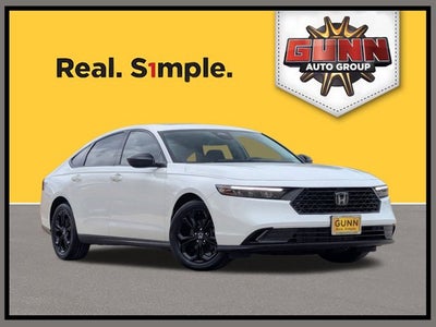 2025 Honda Accord Sedan SE