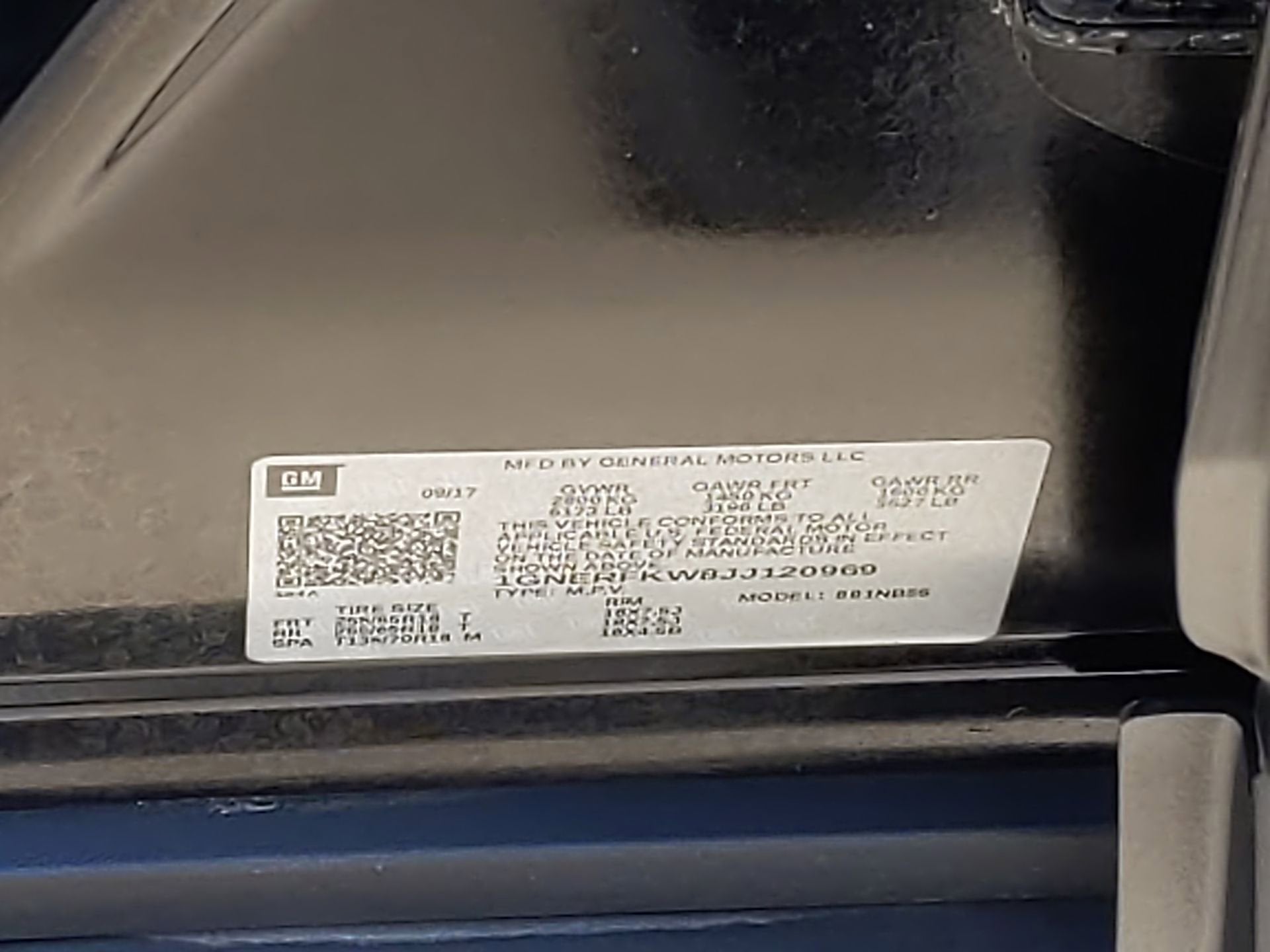 2018 Chevrolet Traverse LS