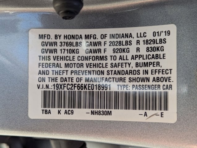 2019 Honda Civic LX