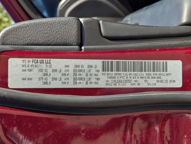 2018 Jeep Grand Cherokee Limited