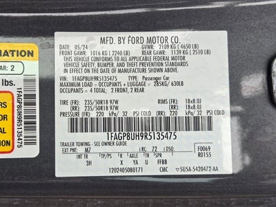 2024 Ford Mustang Base