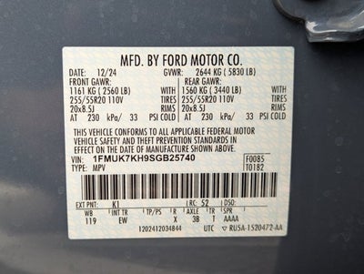 2025 Ford Explorer ST-Line