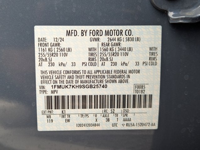 2025 Ford Explorer ST-Line