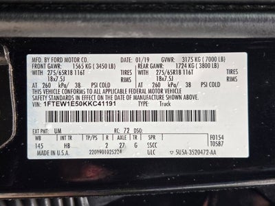 2019 Ford F-150 LARIAT