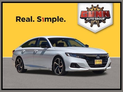 2022 Honda Accord Sedan Sport SE