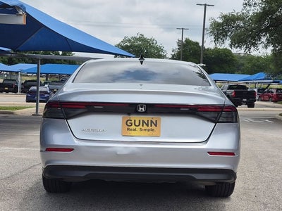2025 Honda Accord Sedan SE