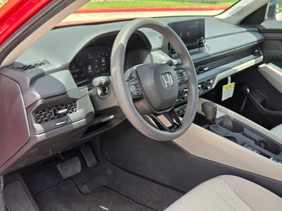2025 Honda Accord Sedan SE