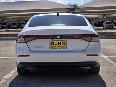 2025 Honda Accord Sedan SE