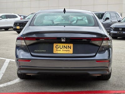 2025 Honda Accord Sedan SE