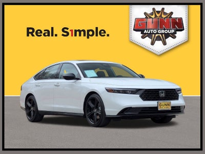 2025 Honda Accord Hybrid Sport-L