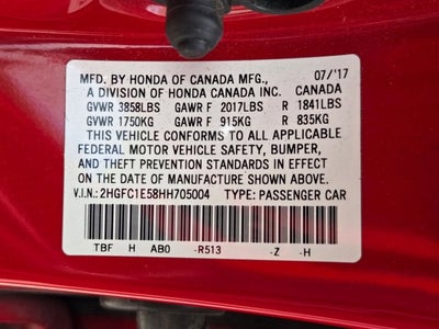 2017 Honda Civic Si