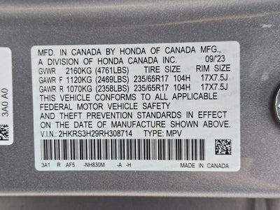 2024 Honda CR-V LX