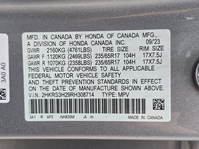 2024 Honda CR-V LX
