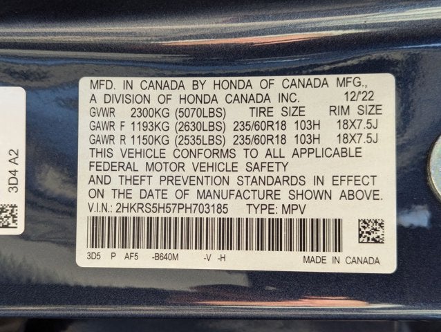 2023 Honda CR-V Hybrid Sport