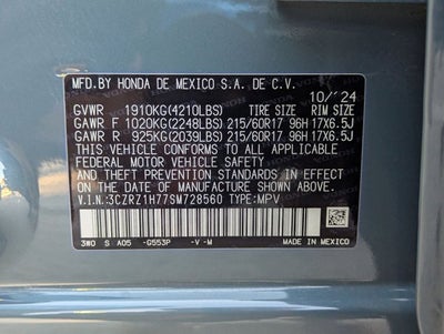 2025 Honda HR-V EX-L