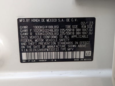 2023 Honda HR-V AWD SPORT