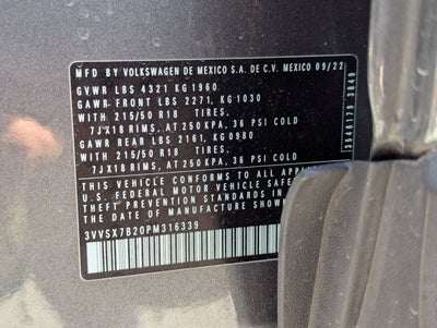 2023 Volkswagen Taos SE