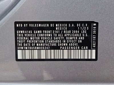 2024 Volkswagen Jetta SE