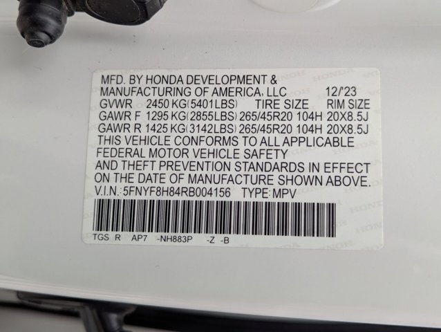 2024 Honda Passport Black Edition