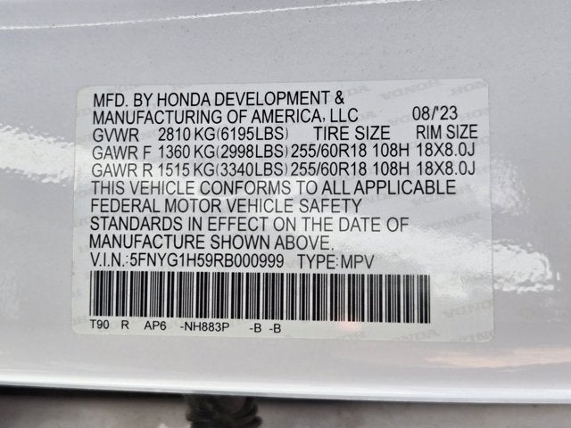 2024 Honda Pilot EX-L 7 Passenger