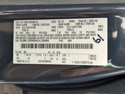 2019 Lincoln MKC Reserve