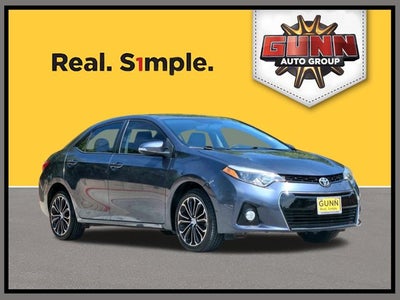 2014 Toyota Corolla S Plus