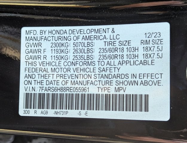 2024 Honda CR-V Hybrid Sport-L