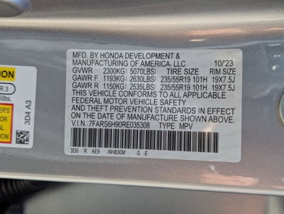 2024 Honda CR-V HYBRID AWD SP TRG