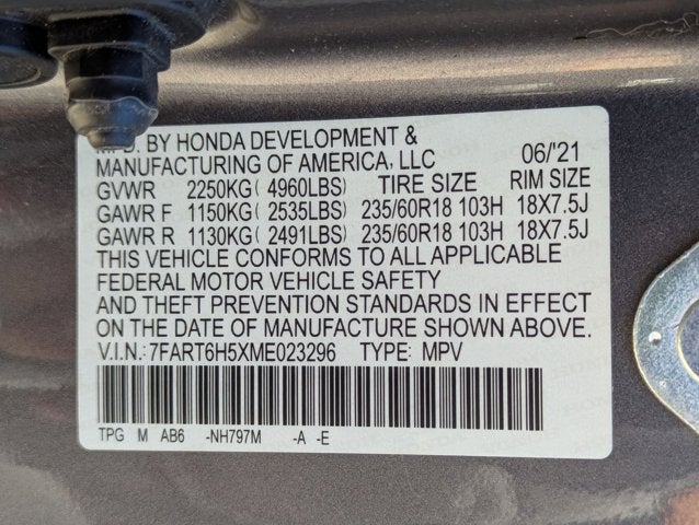 2021 Honda CR-V Hybrid EX