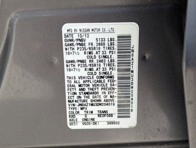 2013 Nissan Murano SL