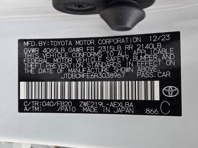 2024 Toyota Corolla Base