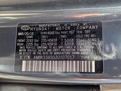 2018 Hyundai Kona Limited