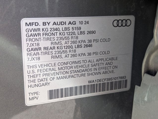 2025 Audi Q3 S line Premium