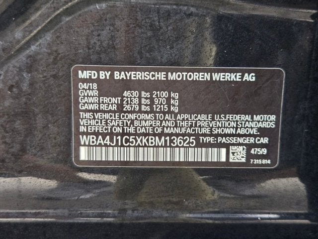 2019 BMW 4 Series 430i