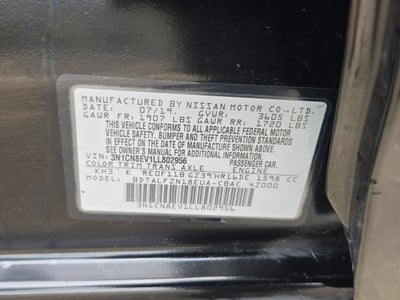 2020 Nissan Versa SV
