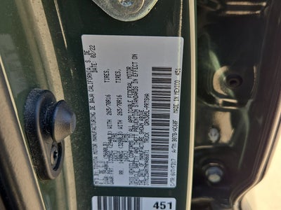 2022 Toyota Tacoma 4WD TRD Off Road