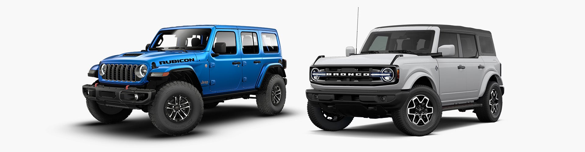 2026 Jeep Wrangler vs. 2026 Ford Bronco
