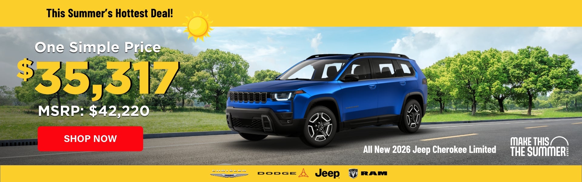 Jeep Cherokee Limited Banner
