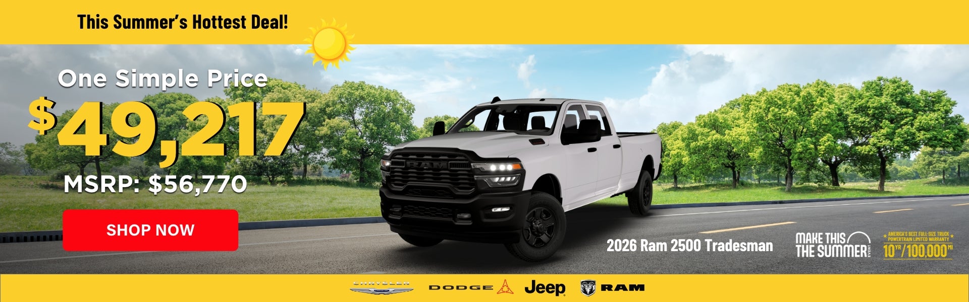 Ram 2500 banner