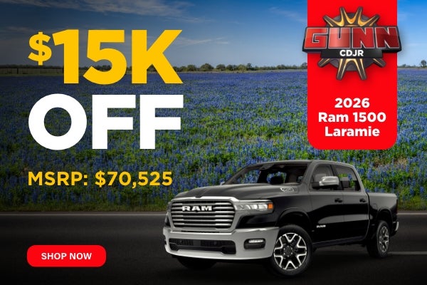 Gunn CDJR Ram 1500 sale banner