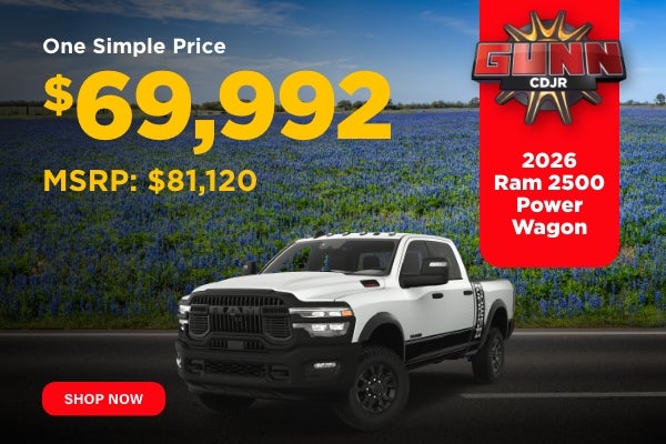 Gunn CDJR Ram 2500 sale banner
