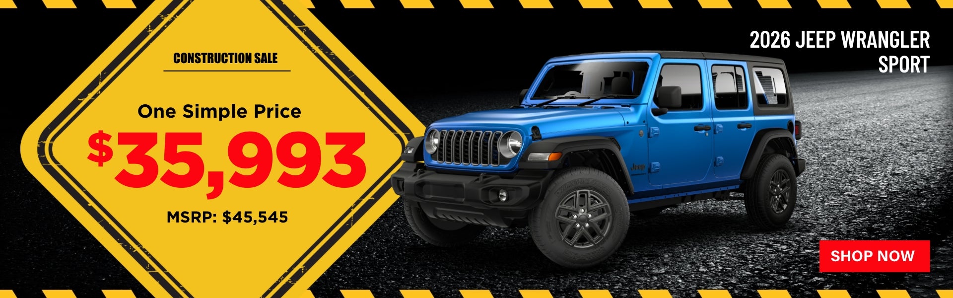 2026 Jeep Wrangler Sport