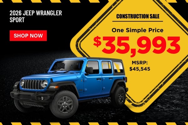 2026 Jeep Wrangler Sport